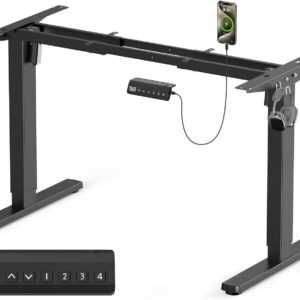 Höhenverstellbarer Schreibtisch mit 150 kg Tragkraft, getestet für 50.000 Volllastzyklen – ideal für langlebige Arbeitsplätze in Deutschland