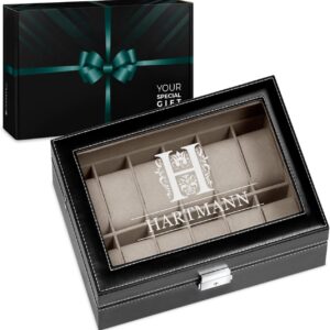 Personalisierbare Uhrenbox mit Gravur – edles Geschenk für Männer in Deutschland